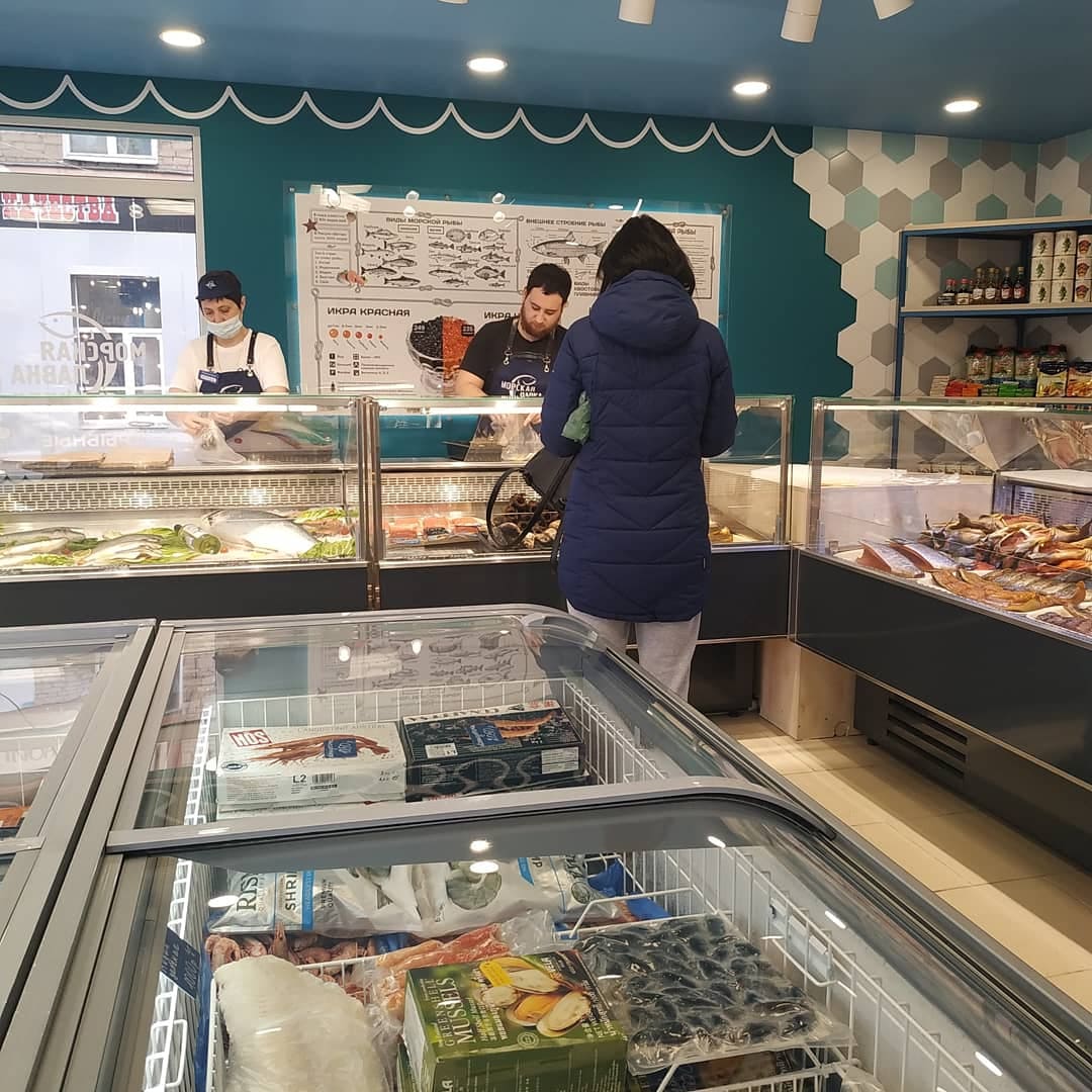 Открылся рыбный магазин "Морская лавка"