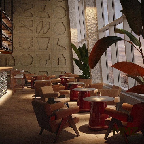 Nebo – новый видовой ресторан на 15 этаже Lotte Plaza