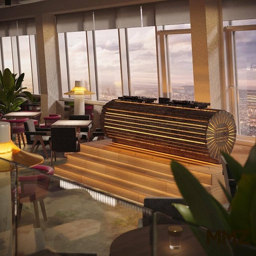 Nebo – новый видовой ресторан на 15 этаже Lotte Plaza